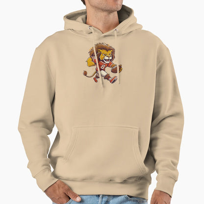Lions Football Hoodie - Streetwear Style Unisex - T-Shirt, Sweatshirt, Hoodie