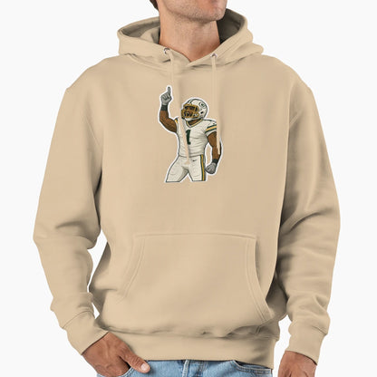 Green Gold Beast Mode Parsons Fan Art Hoodie - Trendy Graphic Men Women - T-Shirt, Sweatshirt, Hoodie