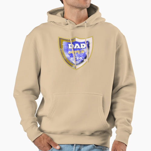 Dad Super Hero Hoodie - Casual Everyday Wear for Adults - T-Shirt, Sweatshirt, Hoodie
