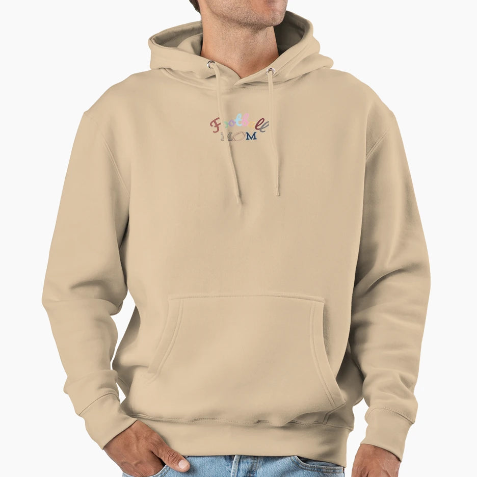Football Mom Hoodie - Streetwear Style Men Women - T-Shirt, Sweatshirt, Hoodie