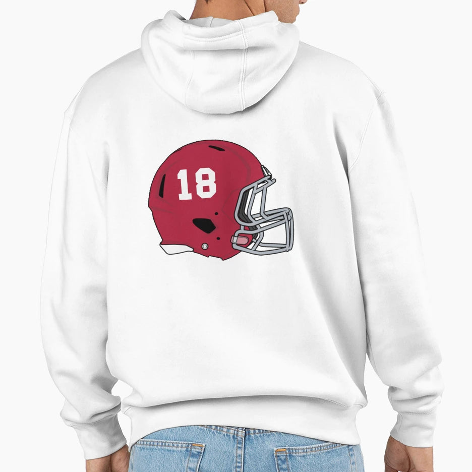 Alabama 18 Hoodie - Streetwear Style Men Women - T-Shirt, Sweatshirt, Hoodie
