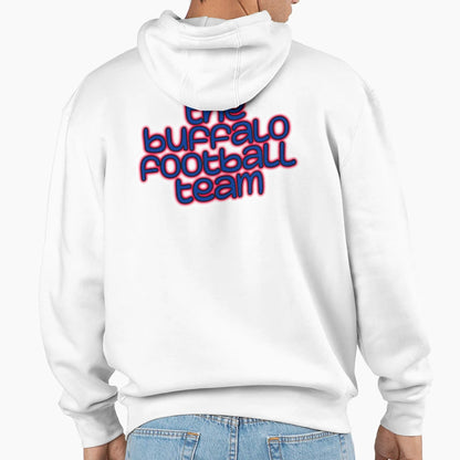 Buffalo Football Team Hoodie - Fun Novelty Design Unisex - T-Shirt, Sweatshirt, Hoodie