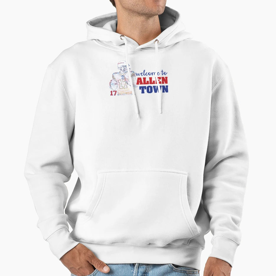 Allen Town Hoodie - Aesthetic Graphic Unisex - T-Shirt, Sweatshirt, Hoodie