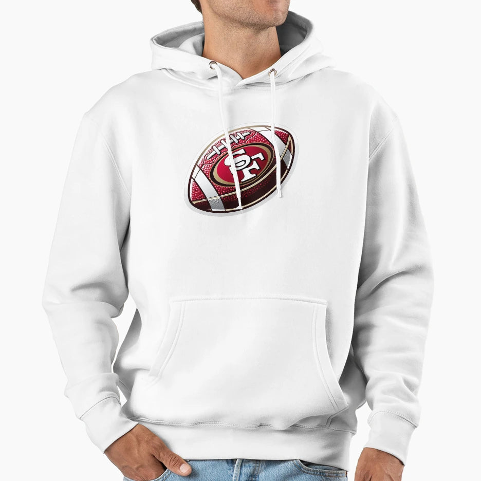 Football Hoodie - Minimalist Print Men Women - T-Shirt, Sweatshirt, Hoodie