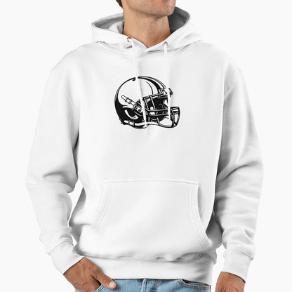 Football Helmet Headgear Safety Protective Hoodie - Trendy Graphic Unisex - T-Shirt, Sweatshirt, Hoodie