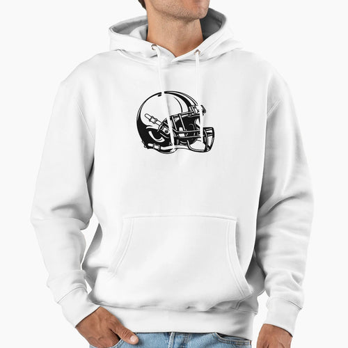 Football Helmet Headgear Safety Protective Hoodie - Trendy Graphic Unisex - T-Shirt, Sweatshirt, Hoodie