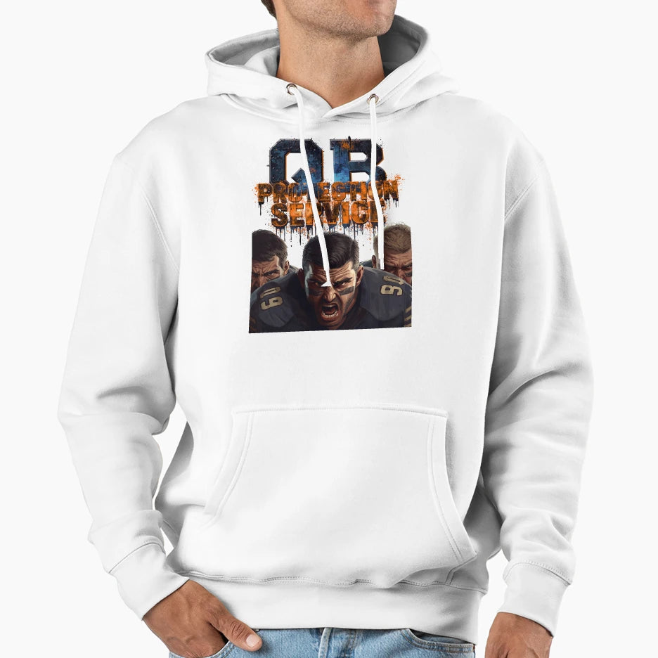 Offensive Line Qb Protection T-Shirt - Graphic Print Unisex - T-Shirt, Sweatshirt, Hoodie