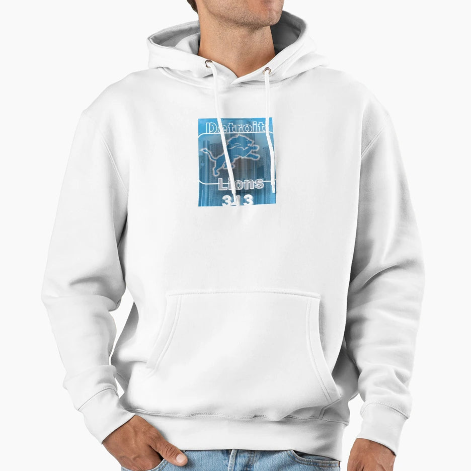 Detroit Lions Football Team Hoodie - Graphic Print Men Women - T-Shirt, Sweatshirt, Hoodie