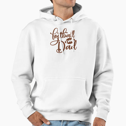 Football Dad Hoodie - Custom Art Print for Adults - T-Shirt, Sweatshirt, Hoodie