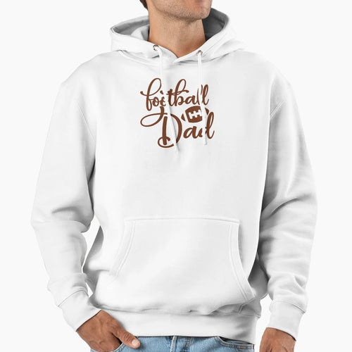 Football Dad Hoodie - Custom Art Print for Adults - T-Shirt, Sweatshirt, Hoodie