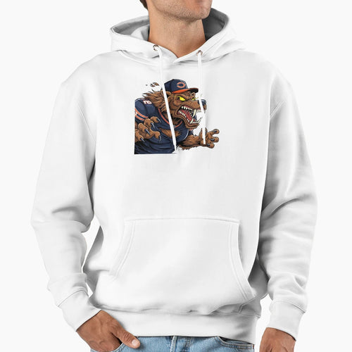 Halloween Werewolf Hoodie - Casual Everyday Wear for Adults - T-Shirt, Sweatshirt, Hoodie