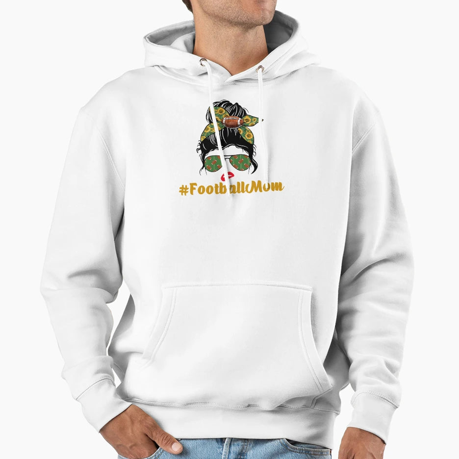 Football Mom Game Day Game Day Vibes Hoodie - Streetwear Style Unisex - T-Shirt, Sweatshirt, Hoodie