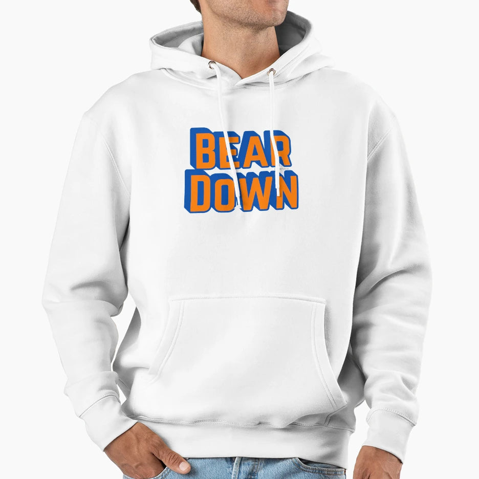 Bear Down Hoodie - Custom Art Print Unisex - T-Shirt, Sweatshirt, Hoodie