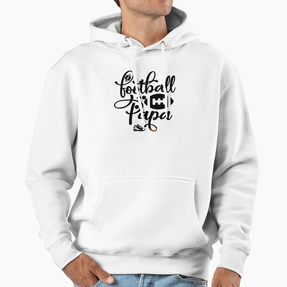 Football Papa Funny Football Lovers T-Shirt - Streetwear Style Men Women - T-Shirt, Sweatshirt, Hoodie