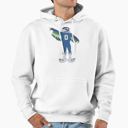 Seattle Blitz Mascot Hoodie - Aesthetic Graphic Men Women - T-Shirt, Sweatshirt, Hoodie