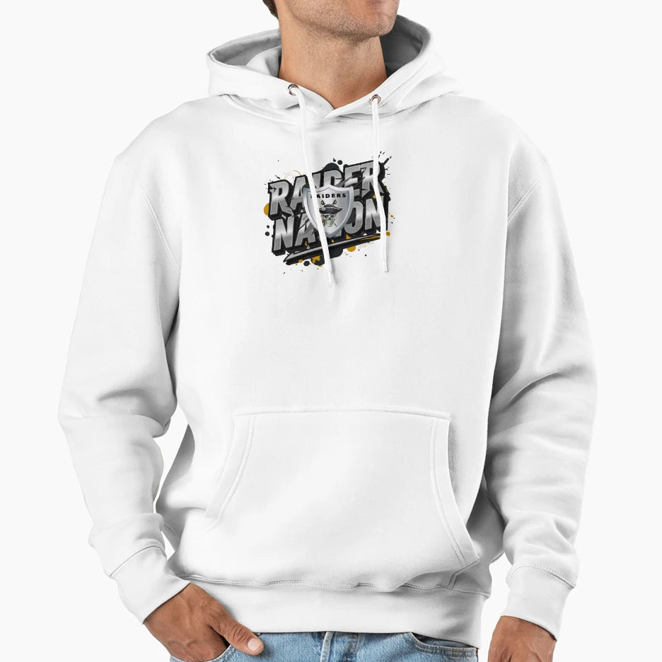 Raider Nation Born Vegas Exclusive Fan Hoodie - Minimalist Print Men Women - T-Shirt, Sweatshirt, Hoodie