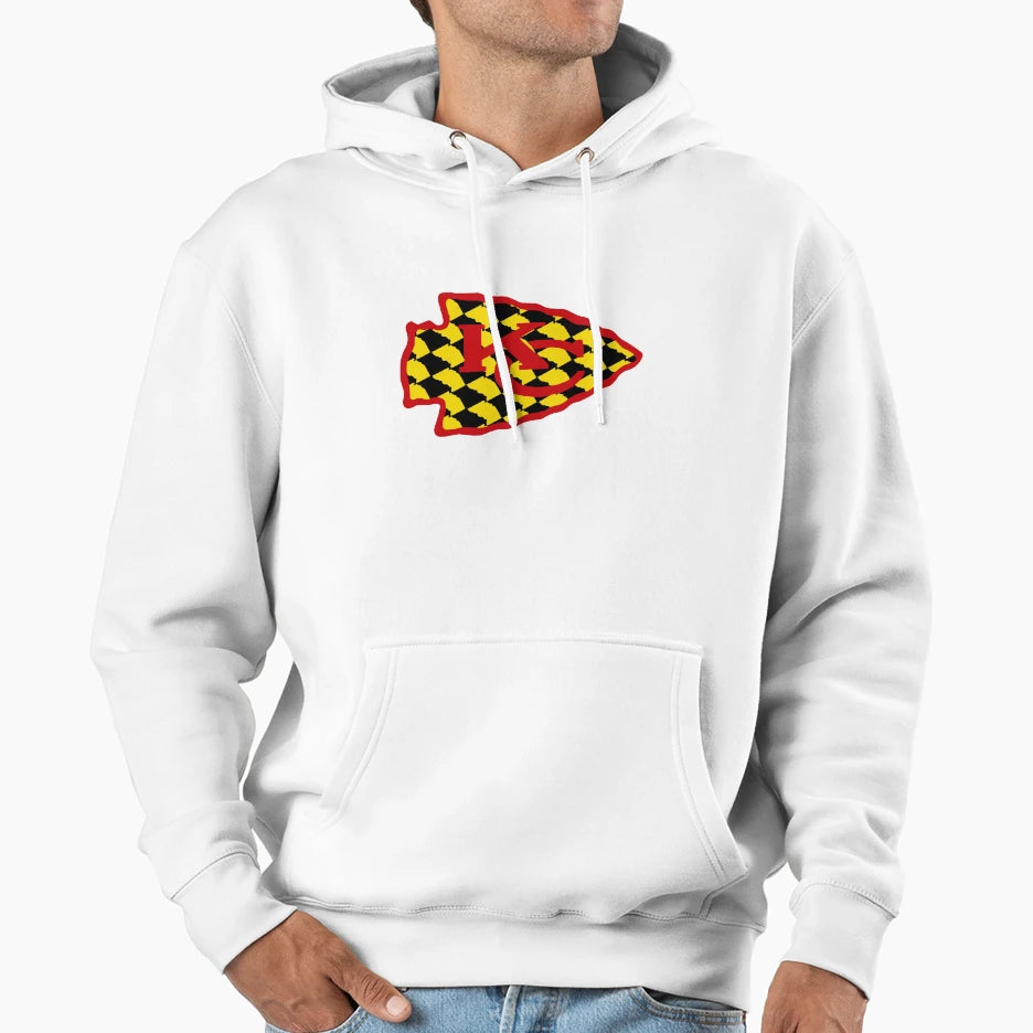 Kansas City Chiefs Logo Hoodie - Trendy Graphic for Adults - T-Shirt, Sweatshirt, Hoodie