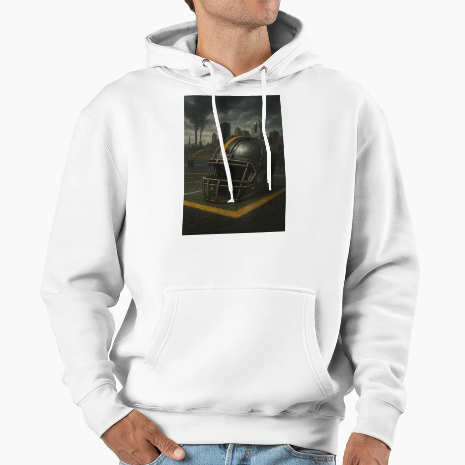 Pittsburgh Football V7 Hoodie - Minimalist Print for Adults - T-Shirt, Sweatshirt, Hoodie