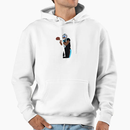 Bryce Young Carolina Panthers Hoodie - Minimalist Print for Adults - T-Shirt, Sweatshirt, Hoodie