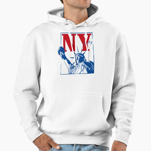 New York Hoodie - Graphic Print Men Women - T-Shirt, Sweatshirt, Hoodie