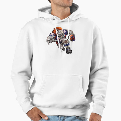 Mascot American Football Hoodie - Fun Novelty Design for Adults - T-Shirt, Sweatshirt, Hoodie