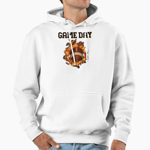 Game Day Football Hoodie - Novelty Apparel Men Women - T-Shirt, Sweatshirt, Hoodie