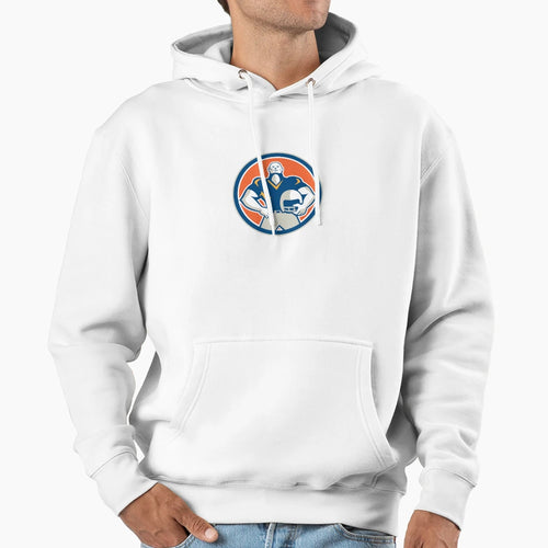 American Football Helmet Circle Hoodie - Aesthetic Graphic for Adults - T-Shirt, Sweatshirt, Hoodie