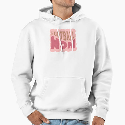 Football Mom Hoodie - Unique Graphic Men Women - T-Shirt, Sweatshirt, Hoodie