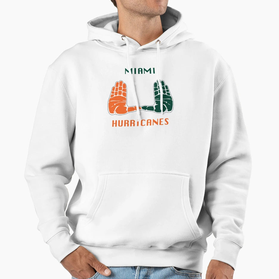 Miami Hurricanes Hoodie - Aesthetic Graphic for Adults - T-Shirt, Sweatshirt, Hoodie