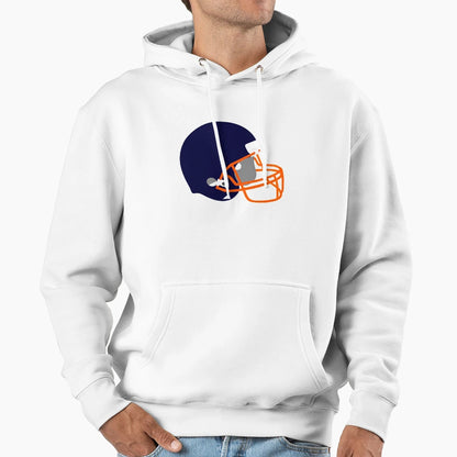 Football Helmet Hoodie - Novelty Apparel for Adults - T-Shirt, Sweatshirt, Hoodie