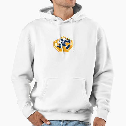 American Football Running Back Stiff Hoodie - Minimalist Print for Adults - T-Shirt, Sweatshirt, Hoodie