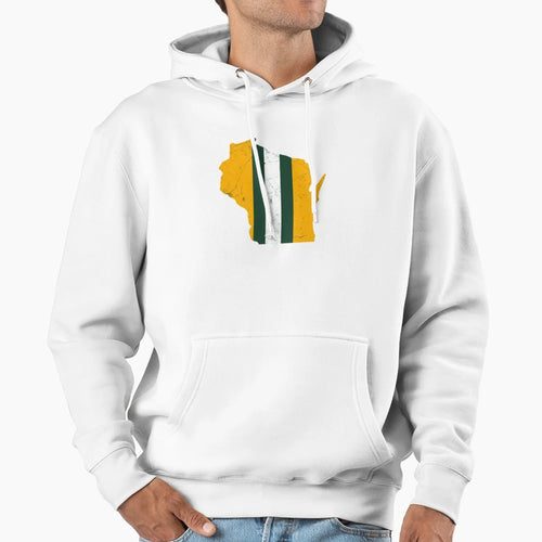 Green Bay Helmet Hoodie - Aesthetic Graphic Unisex - T-Shirt, Sweatshirt, Hoodie