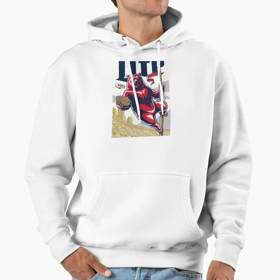 Chicago Bears Hoodie - Aesthetic Graphic Men Women - T-Shirt, Sweatshirt, Hoodie