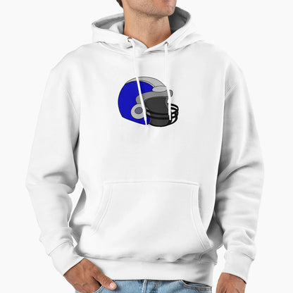 Football Helmet Hoodie - Novelty Apparel for Adults - T-Shirt, Sweatshirt, Hoodie