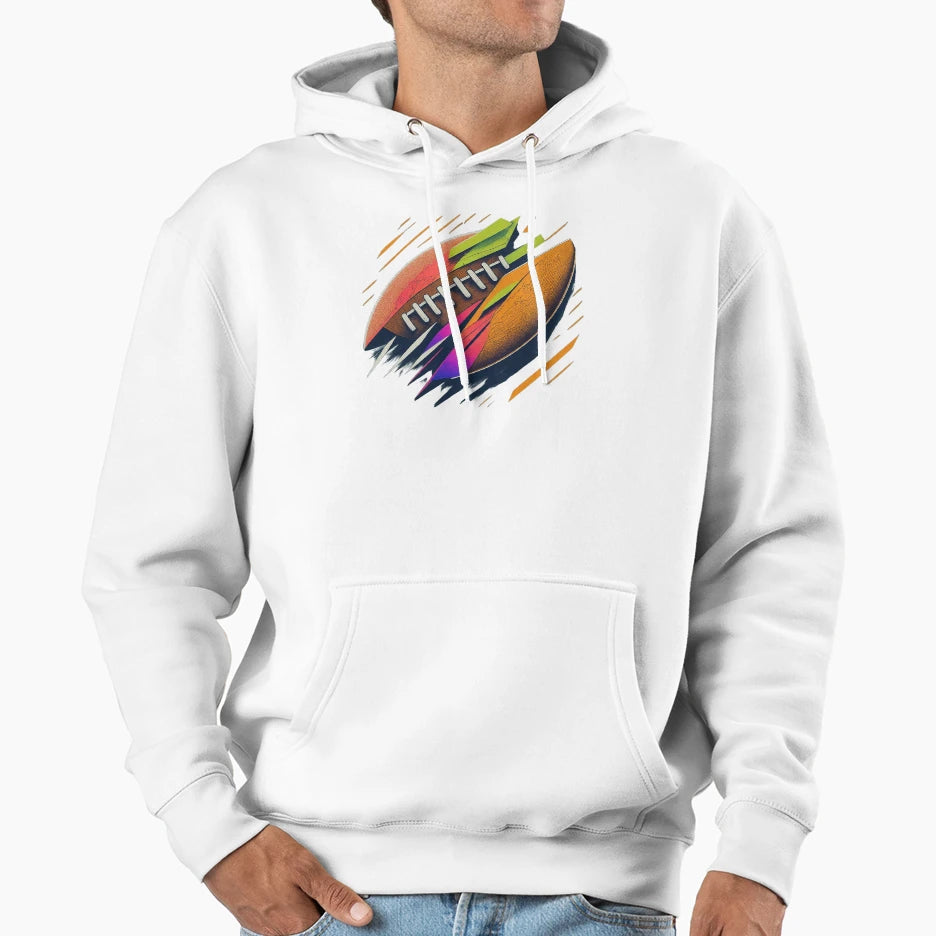 Football Love Hoodie - Novelty Apparel Unisex - T-Shirt, Sweatshirt, Hoodie