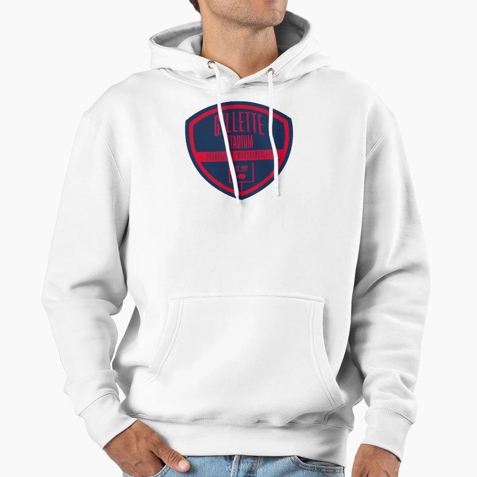 Gillette Stadium Hoodie - Aesthetic Graphic Men Women - T-Shirt, Sweatshirt, Hoodie