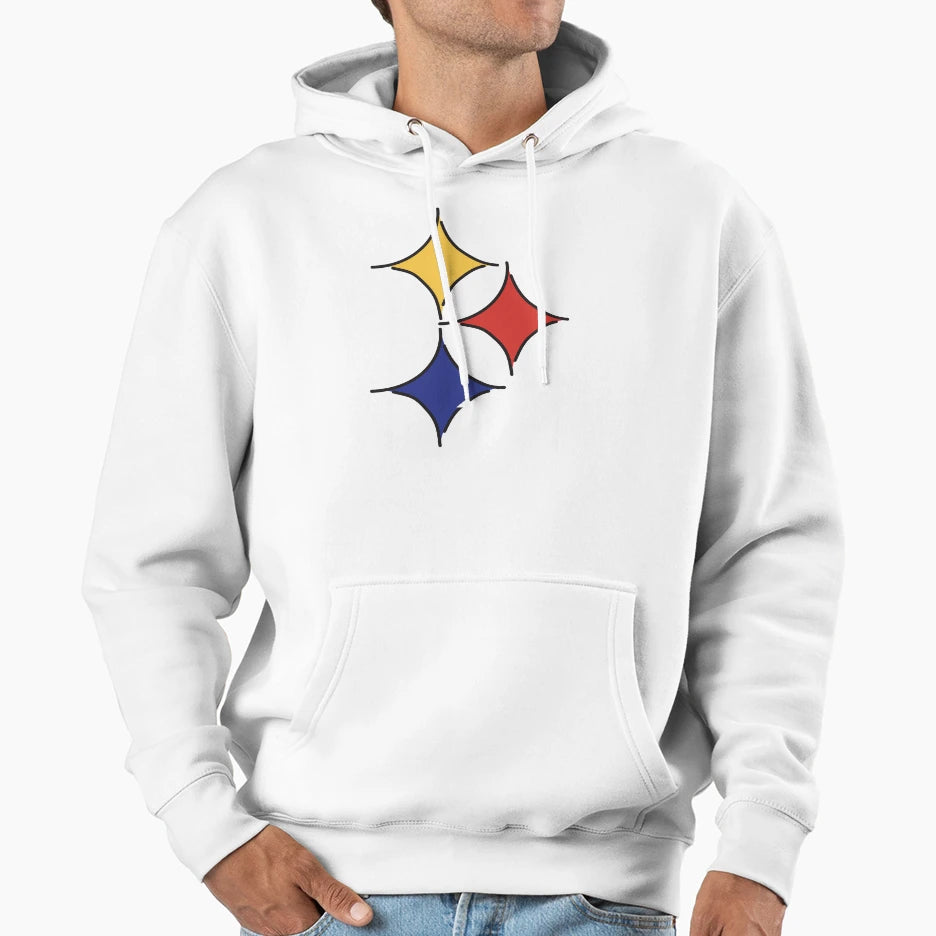 Hypocycloid Pittsburgh Motifs Hoodie - Fun Novelty Design Men Women - T-Shirt, Sweatshirt, Hoodie