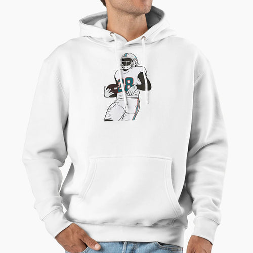 Devon Achane Speed Burst Hoodie - Graphic Print Unisex - T-Shirt, Sweatshirt, Hoodie