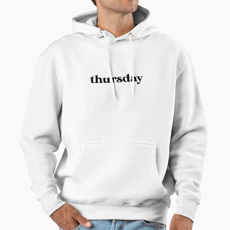 Thursday Hoodie - Fun Novelty Design for Adults - T-Shirt, Sweatshirt, Hoodie