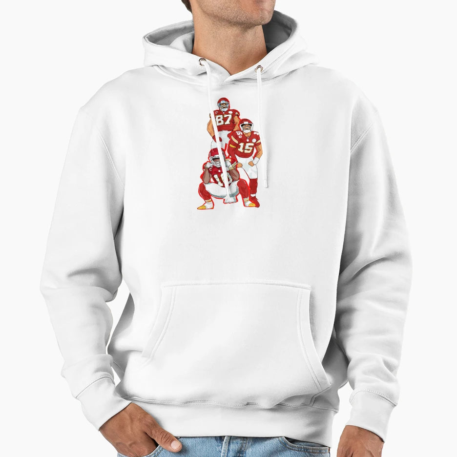 Chiefs Hoodie - Streetwear Style for Adults - T-Shirt, Sweatshirt, Hoodie