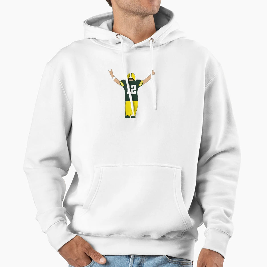 Green Bay Packers AR Hoodie - Novelty Apparel for Adults - T-Shirt, Sweatshirt, Hoodie