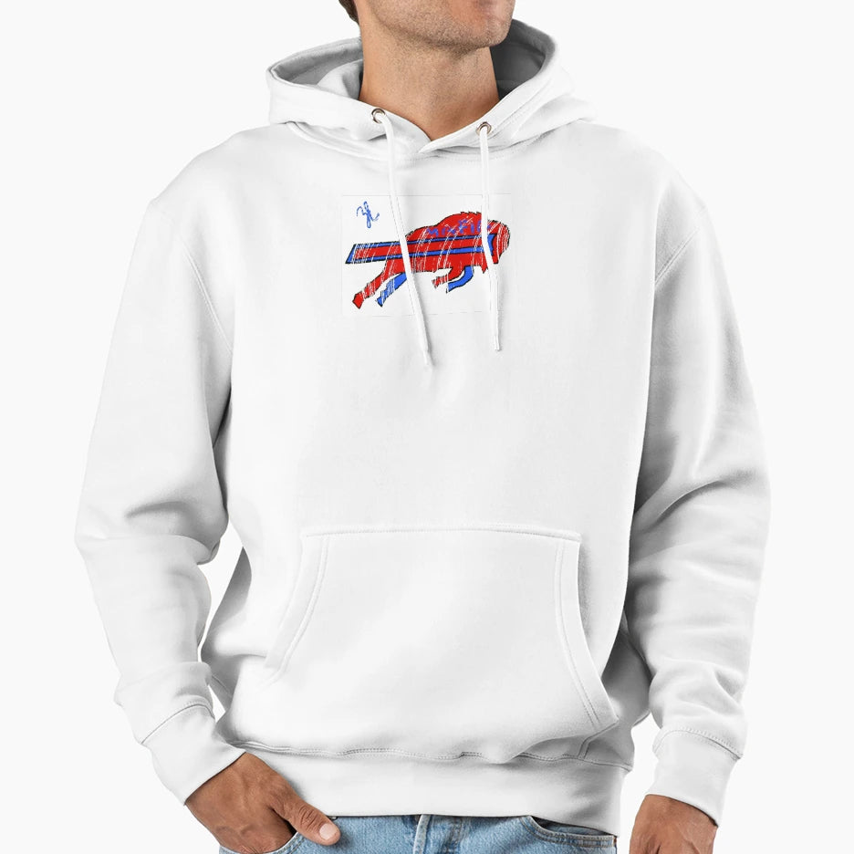Bills Logo Hoodie - Aesthetic Graphic Unisex - T-Shirt, Sweatshirt, Hoodie