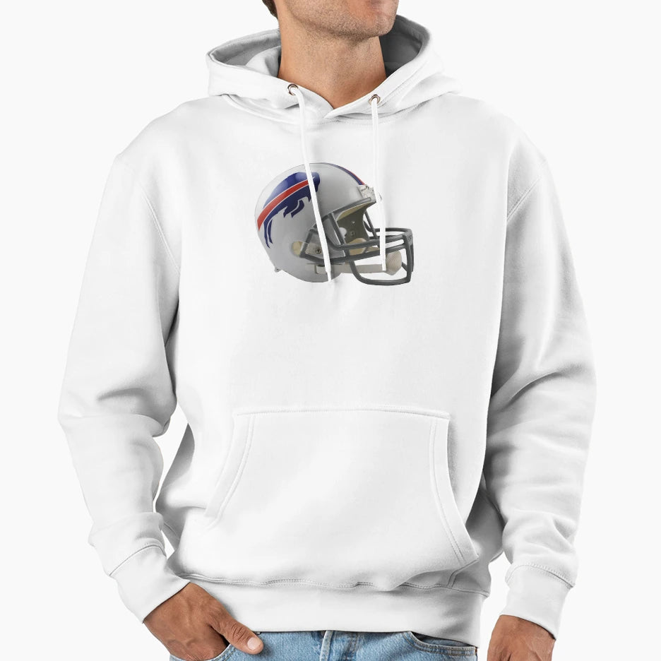 Helmet Bills Icon Hoodie - Custom Art Print for Adults - T-Shirt, Sweatshirt, Hoodie