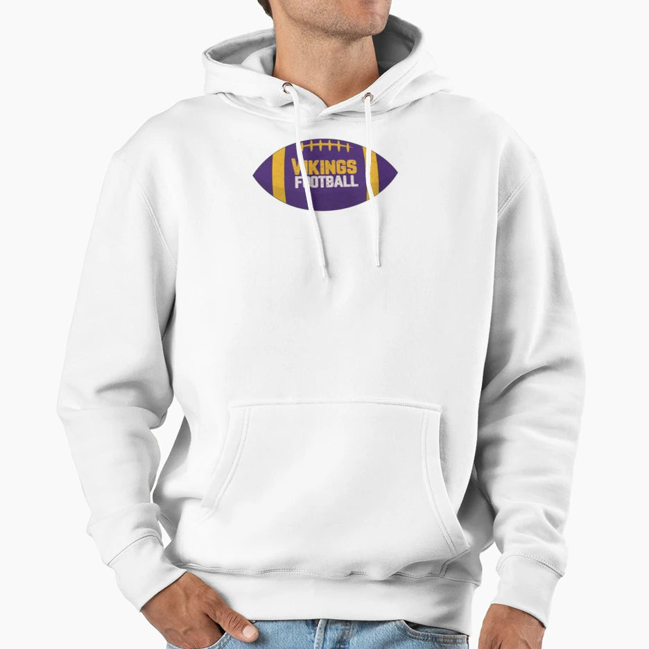 Minnesota Vikings Football Hoodie - Graphic Print for Adults - T-Shirt, Sweatshirt, Hoodie