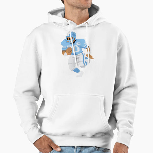 8 Bit Football Legend Detroit Pixel Hoodie - Aesthetic Graphic Men Women - T-Shirt, Sweatshirt, Hoodie