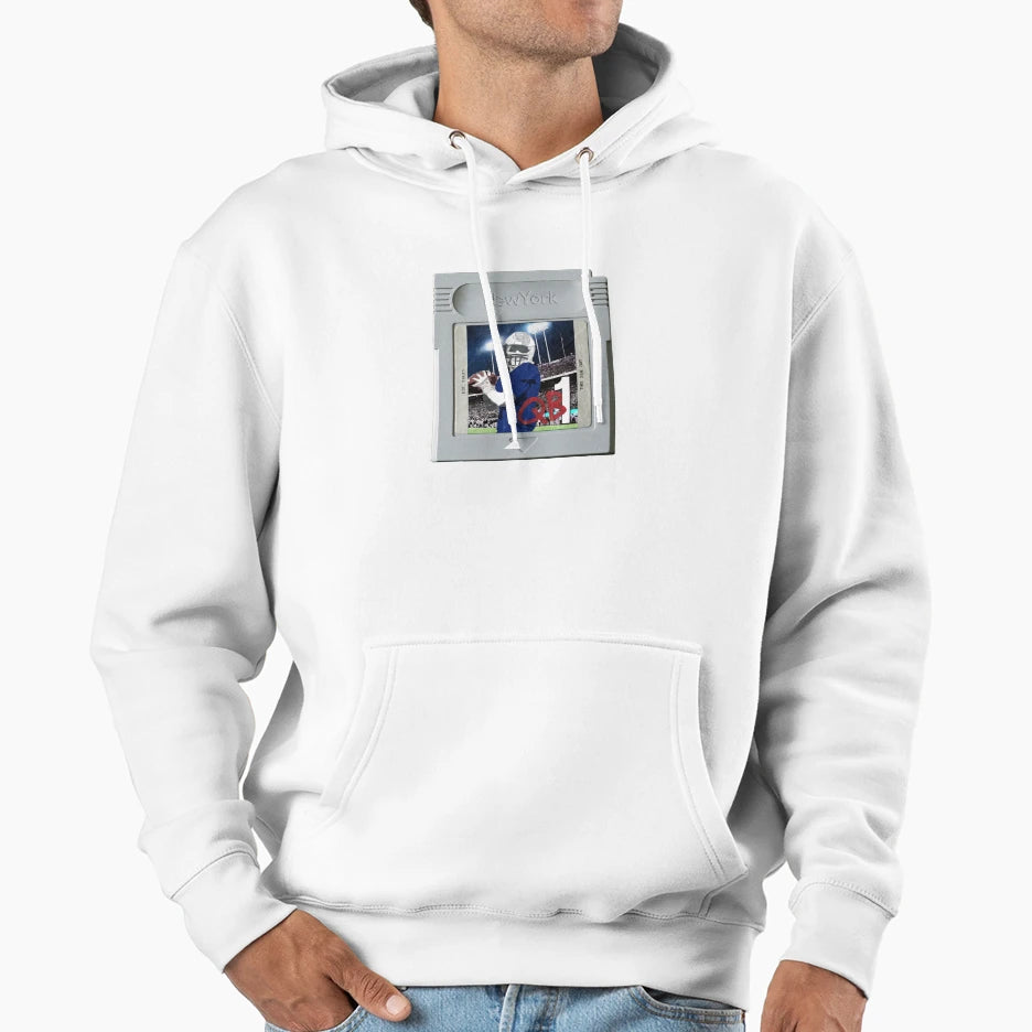 Football New York Blue Hoodie - Aesthetic Graphic Unisex - T-Shirt, Sweatshirt, Hoodie