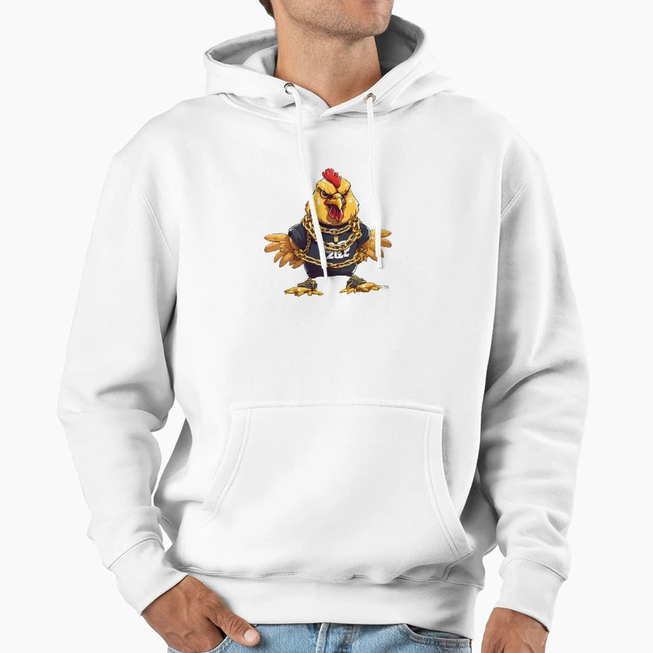 Chicken Thuggets Sportsfan Hoodie - Casual Everyday Wear Men Women - T-Shirt, Sweatshirt, Hoodie