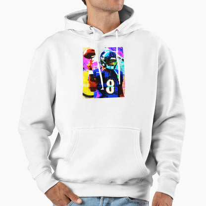 Handdrawn Lamar Hoodie - Aesthetic Graphic for Adults - T-Shirt, Sweatshirt, Hoodie