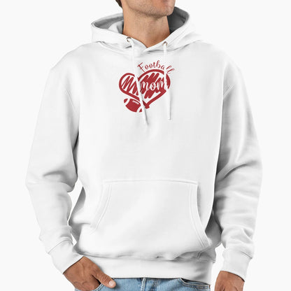 Football Mom Hoodie - Custom Art Print Unisex - T-Shirt, Sweatshirt, Hoodie