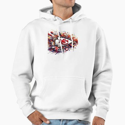 Kc Chiefs Football Hoodie - Casual Everyday Wear Unisex - T-Shirt, Sweatshirt, Hoodie